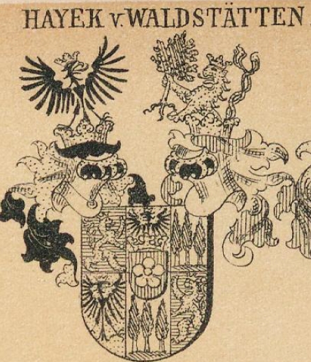 Hayek Coat of Arms / Family Crest 1