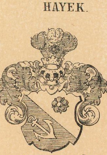 Hayek Coat of Arms / Family Crest 2