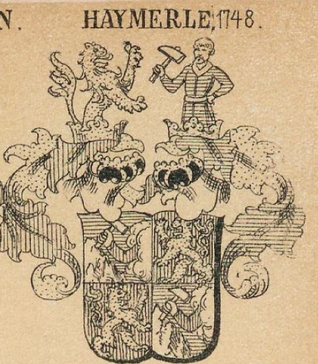 Haymerle Coat of Arms / Family Crest 2