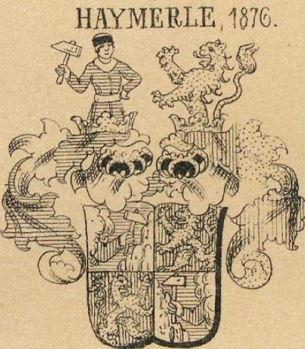 Haymerle Coat of Arms / Family Crest 3