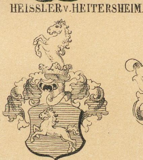 Heissler Coat of Arms / Family Crest 2