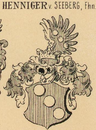 Henniger Coat of Arms / Family Crest 2