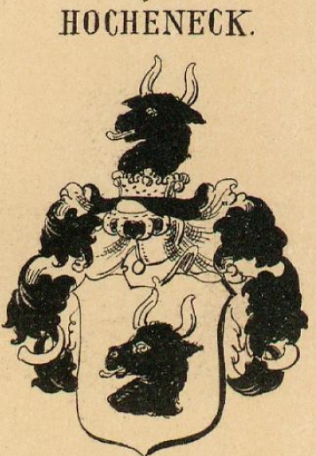 Hocheneck Coat of Arms / Family Crest 1