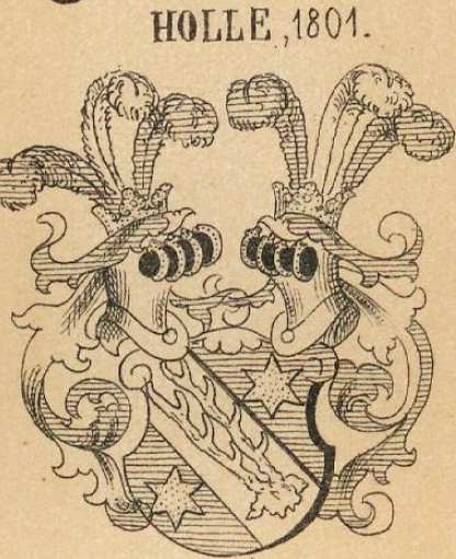 Holle Coat of Arms / Family Crest 7