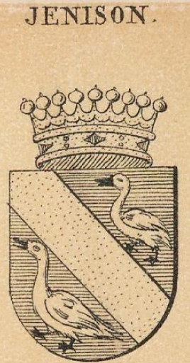 jenison Coat of Arms / Family Crest 6