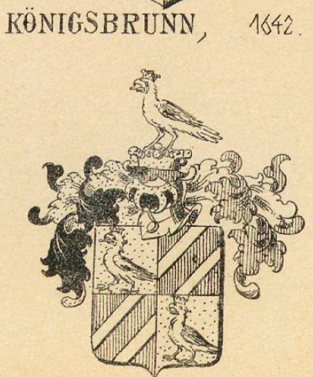 Konigsbrunn Coat of Arms / Family Crest 1