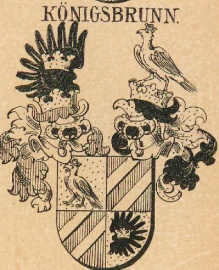 Konigsbrunn Coat of Arms / Family Crest 3