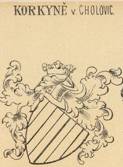 Korkyne Coat of Arms / Family Crest 0