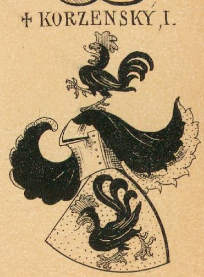Korzensky Coat of Arms / Family Crest 2