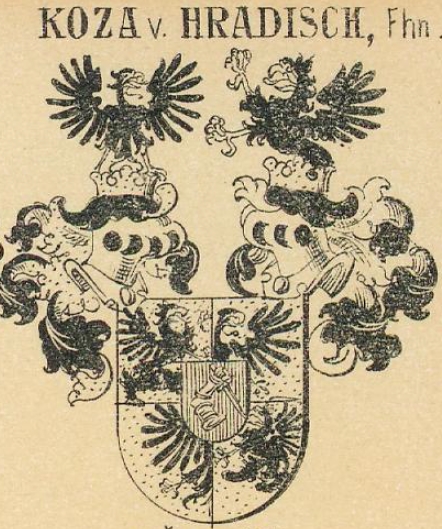 Koza Coat of Arms / Family Crest 1