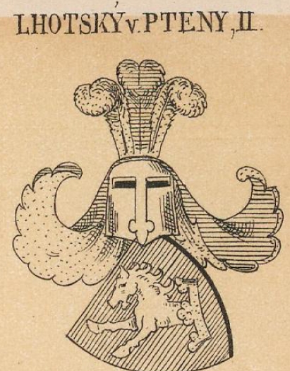 Lhotsky Coat of Arms / Family Crest 3