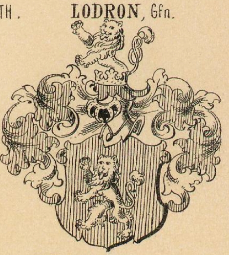 lodron Coat of Arms / Family Crest 2
