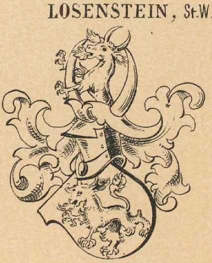 Losenstein Coat of Arms / Family Crest 1