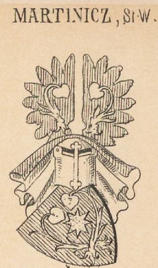 Martinicz Coat of Arms / Family Crest 2