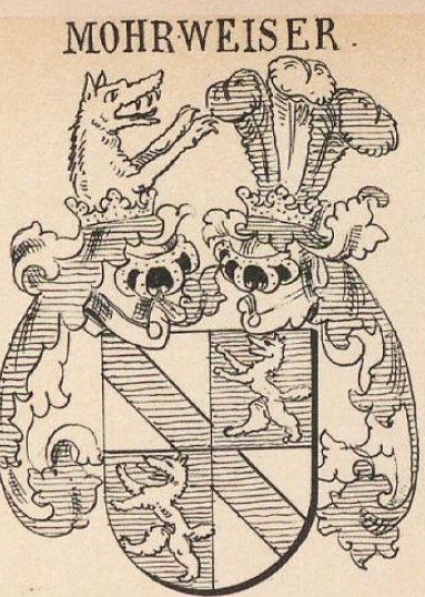 Mohrweiser Coat of Arms / Family Crest 1
