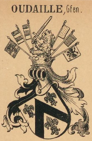 Oudaille Coat of Arms / Family Crest 3