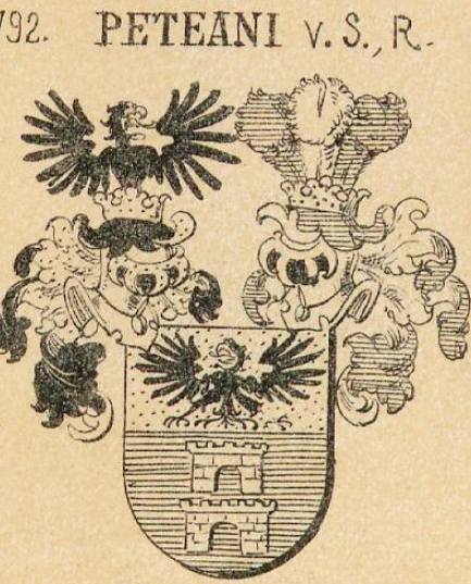 Peteani Coat of Arms / Family Crest 3