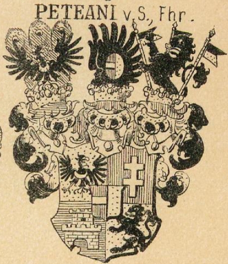Peteani Coat of Arms / Family Crest 4