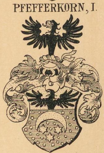 Pfefferkorn Coat of Arms / Family Crest 2
