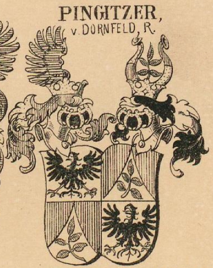 Pingitzer Coat of Arms / Family Crest 1