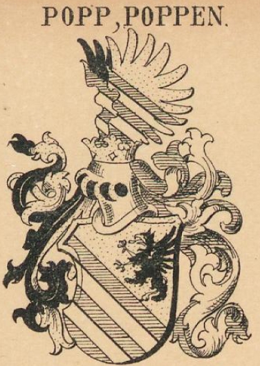 Popp Coat of Arms / Family Crest 6