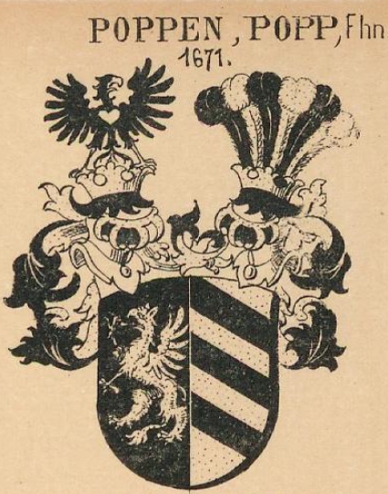 Popp Coat of Arms / Family Crest 7