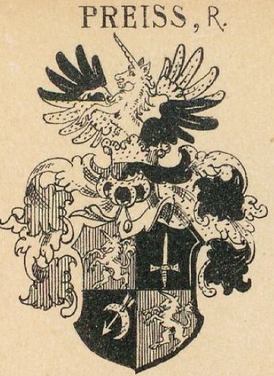 Preiss Coat of Arms / Family Crest 1
