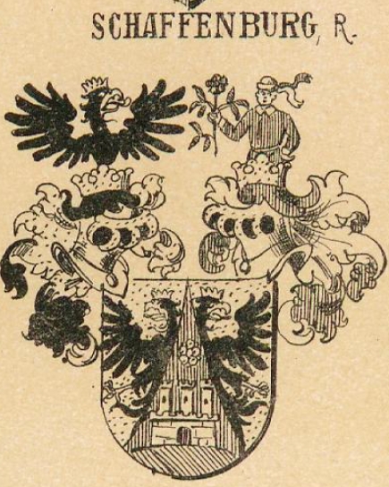 Schaffenburg Coat of Arms / Family Crest 1