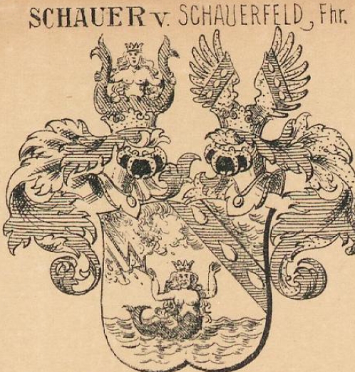 Schauer Coat of Arms / Family Crest 10