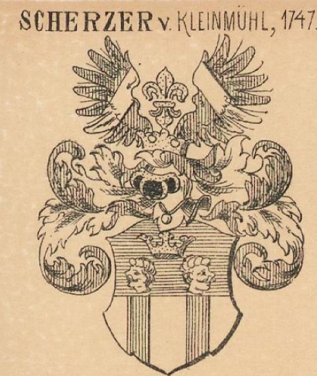 Scherzer Coat of Arms / Family Crest 2