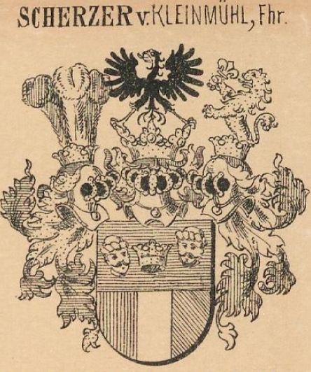 Scherzer Coat of Arms / Family Crest 3