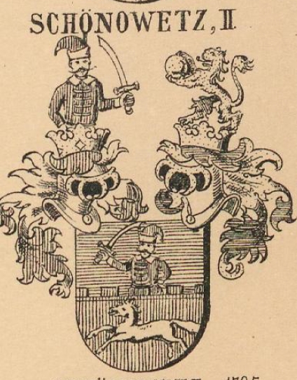 Schonowetz Coat of Arms / Family Crest 1