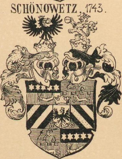 Schonowetz Coat of Arms / Family Crest 3