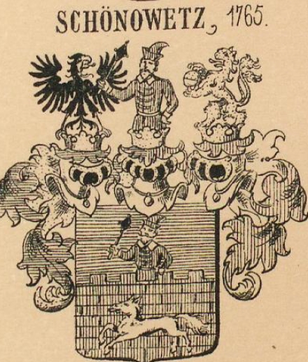 Schonowetz Coat of Arms / Family Crest 4