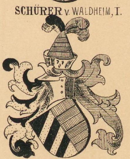 Schurer Coat of Arms / Family Crest 6