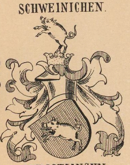 Schweinichen Coat of Arms / Family Crest 3