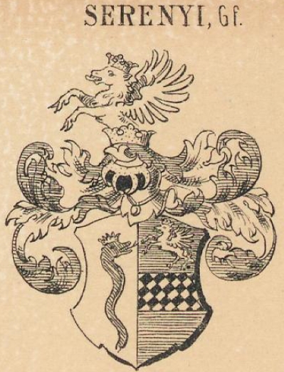 Serenyi Coat of Arms / Family Crest 2