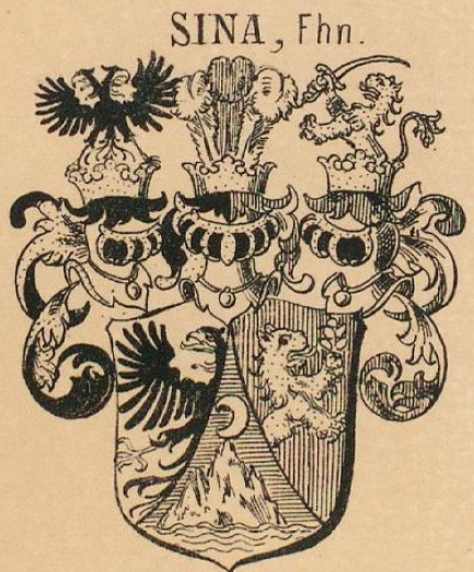Sina Coat of Arms / Family Crest 3