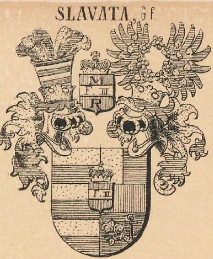 Slavata Coat of Arms / Family Crest 1