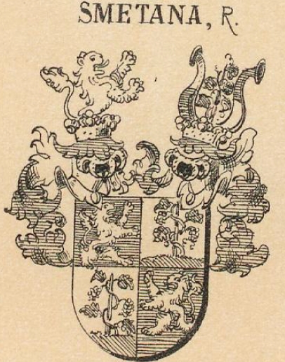 Smetana Coat of Arms / Family Crest 0