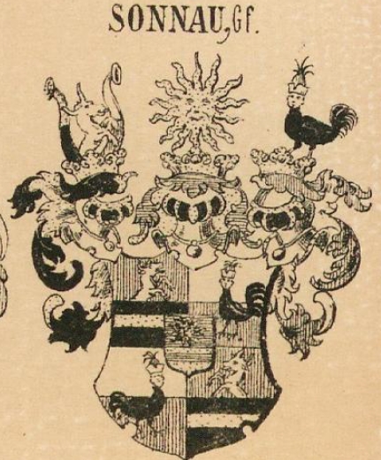 Sonnau Coat of Arms / Family Crest 3