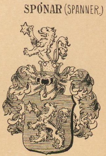 Sponar Coat of Arms / Family Crest 1