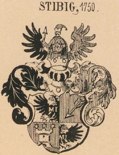 Stibig Coat of Arms / Family Crest 1
