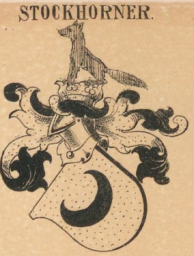 Stockhorner Coat of Arms / Family Crest 1