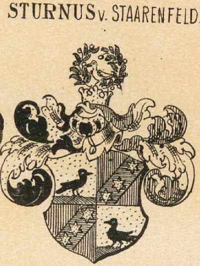 Sturnus Coat of Arms / Family Crest 1