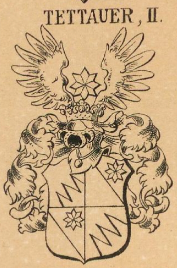 Tettauer Coat of Arms / Family Crest 1
