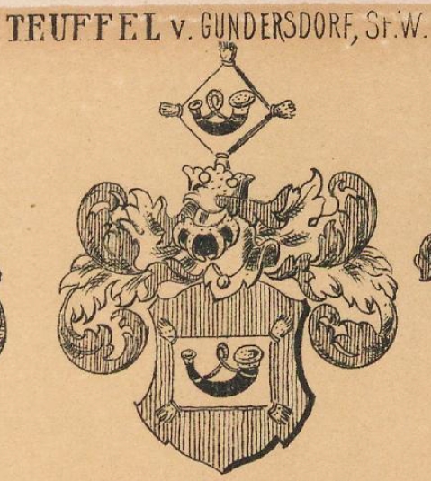 Teuffel Coat of Arms / Family Crest 11
