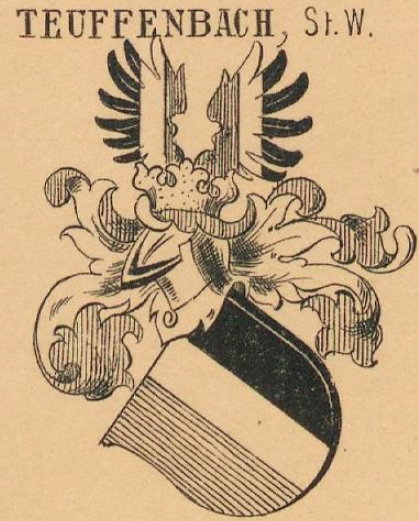 teuffenbach Coat of Arms / Family Crest 2