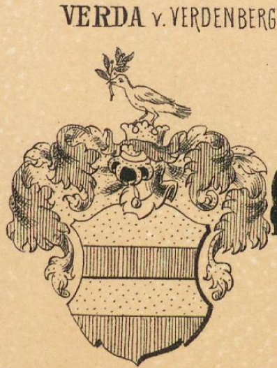 Verda Coat of Arms / Family Crest 1