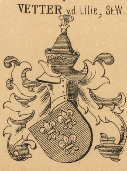 Vetter Coat of Arms / Family Crest 15